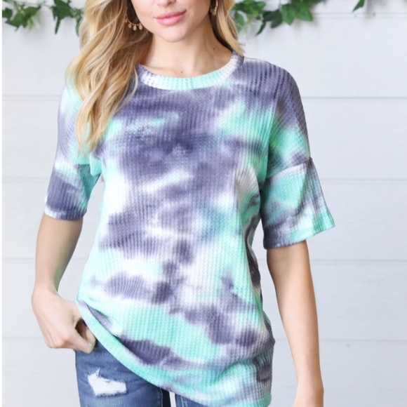 💜 New Tie Dye Top - Picture 3 of 6